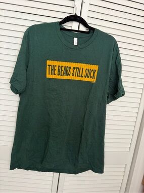 Green 'The Bears Still Suck' Graphic T‑Shirt Size XL - Green Bay Packers Unisex